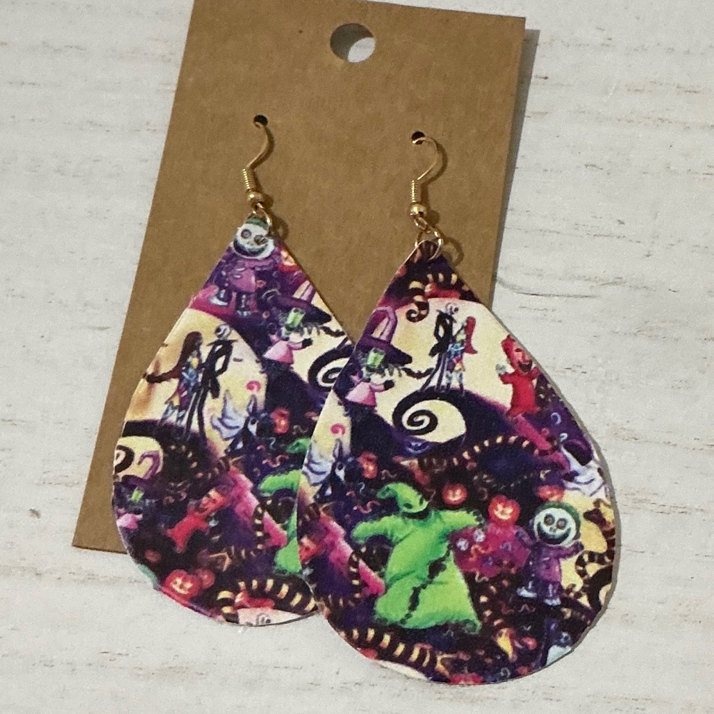 Nightmare before Christmas earrings set